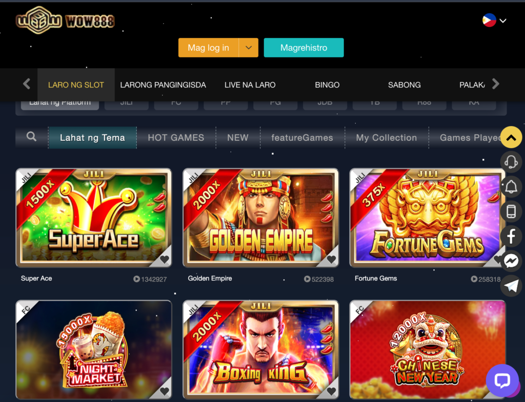 wow888 website- the best to play casino free slots bonus